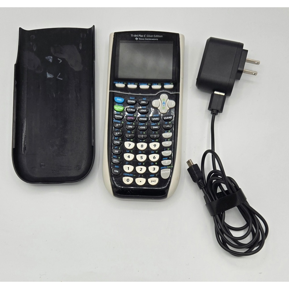 Texas Instruments TI 84 Plus C Silver‎ Edition Graphing Calculator Charger